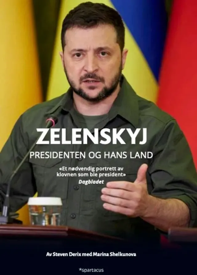 Spartacus Zelenskyj bok biografi krigspresident