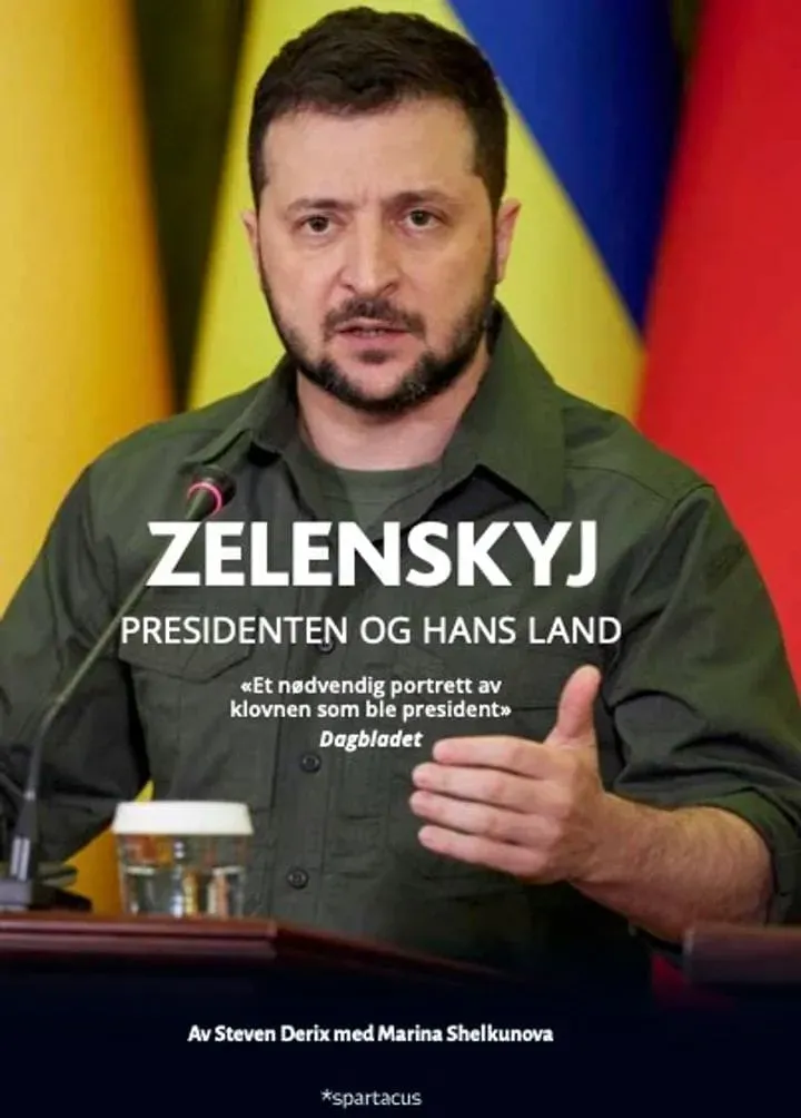 Spartacus Zelenskyj bok biografi krigspresident