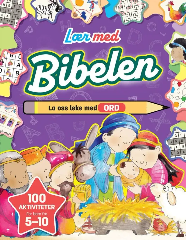 Lær med Bibelen La oss leke med ORD aktivitetsbok