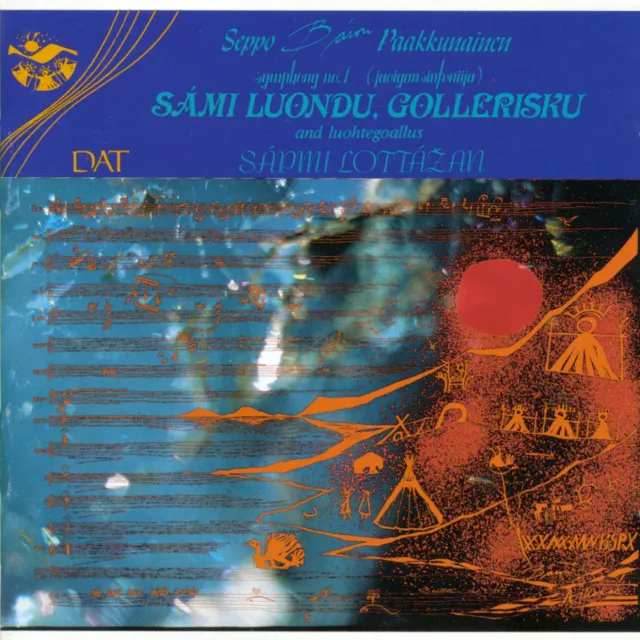Dat Sámi luondu gollerisku CD joikesymfoni