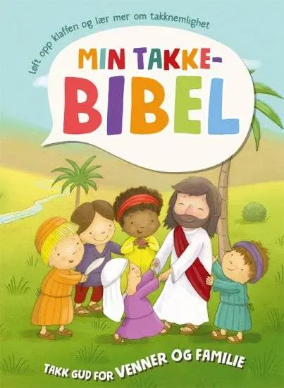 Proklamedia Min takkebibel venner og familie barnebok