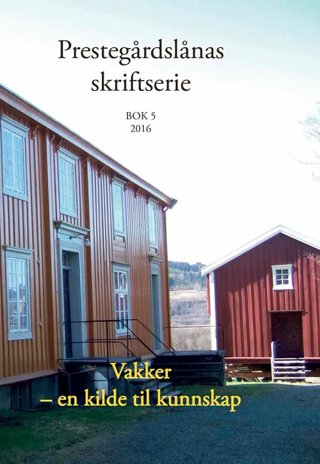 Prestegårdslånas skriftserie bok 5 heftet lokalhistorie