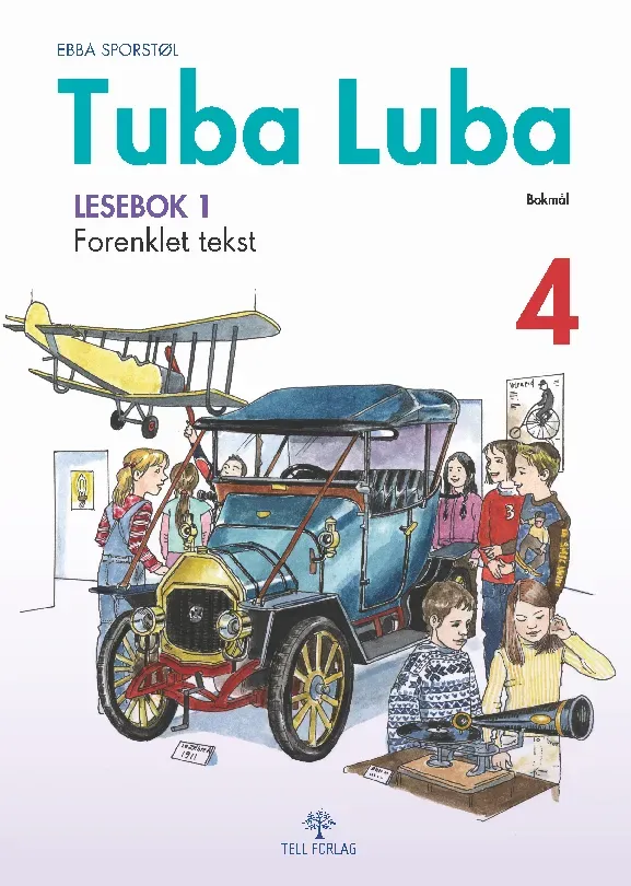 Tell Forlag Tuba Luba 4 lesebok 1 forenklet heftet