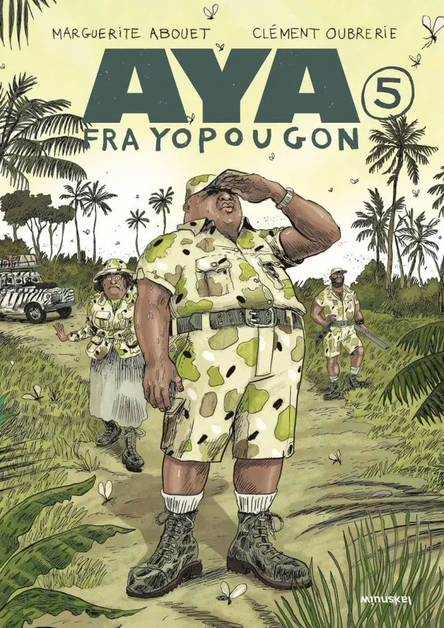 Spartacus Aya fra Yopougon bok på norsk tegneserie