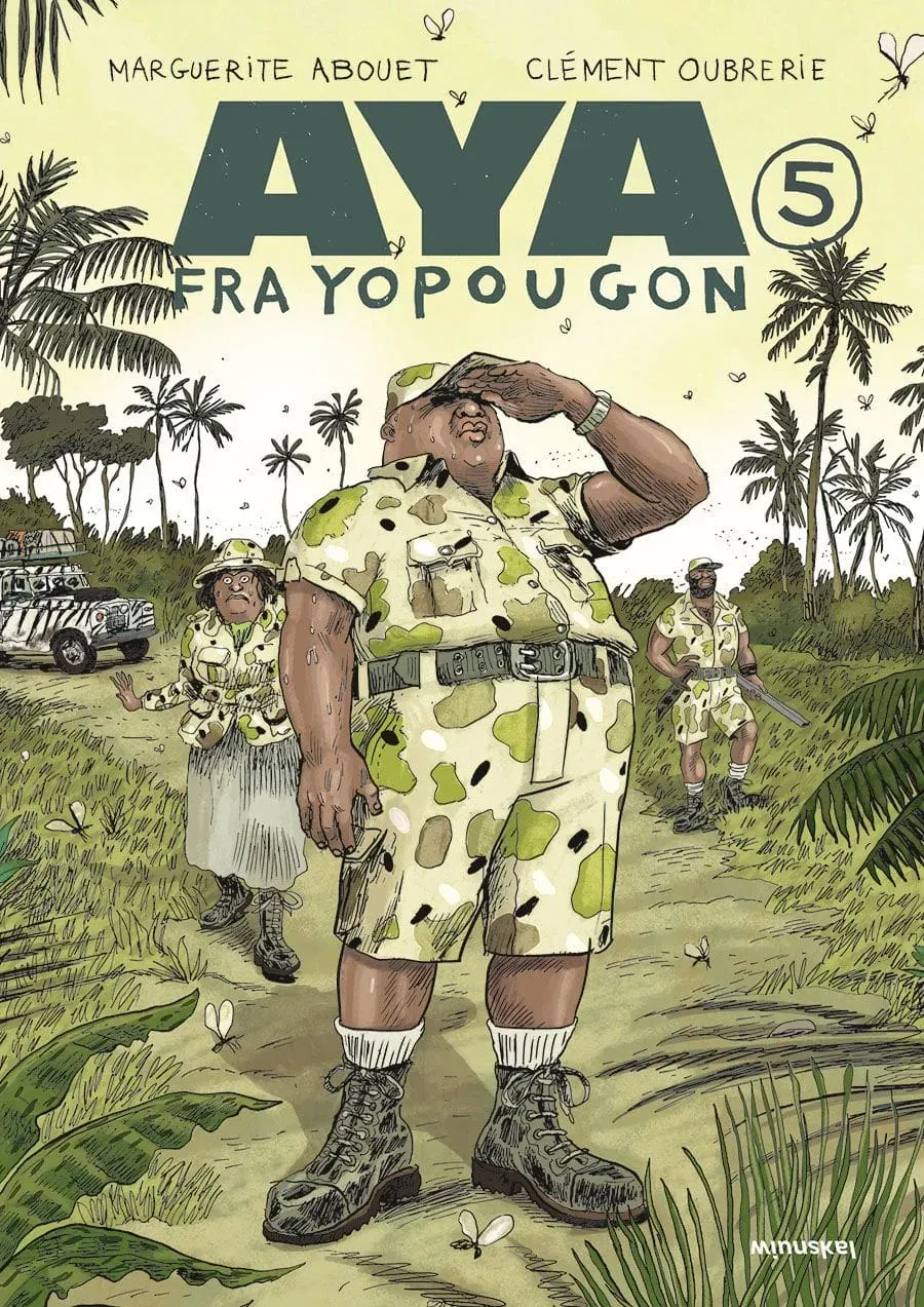 Spartacus Aya fra Yopougon bok på norsk tegneserie