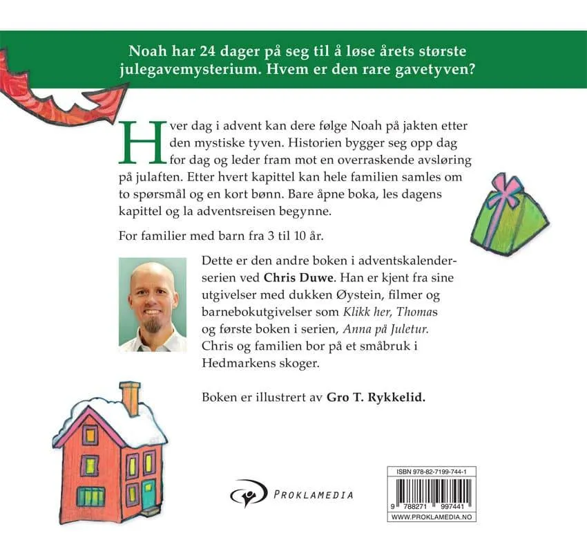 Proklamedia Noah og juledragen bok innbundet 2026