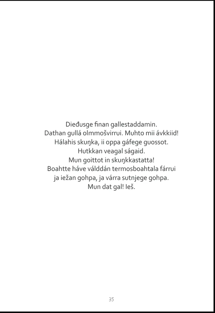 Dat Aikio Otne lea mu maŋimuš bok dialog