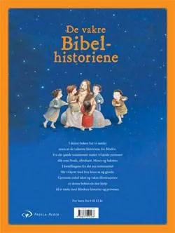 Proklamedia De vakre Bibelhistoriene barnebok innbundet