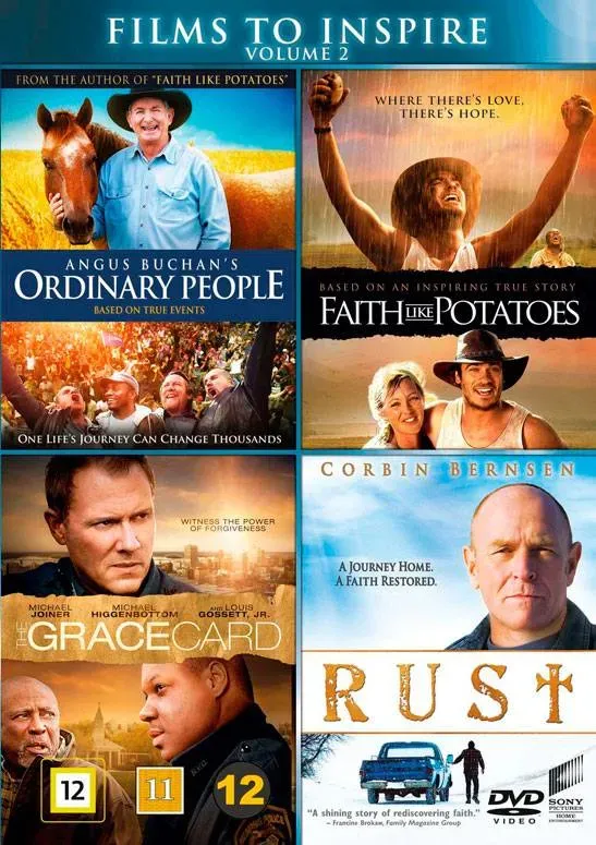 Films to Inspire Volume 2 DVD boks 4-disc drama