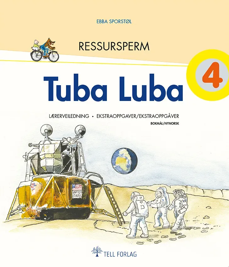 Tell Forlag Tuba Luba 4 ressursperm bm nynorsk ny utgave