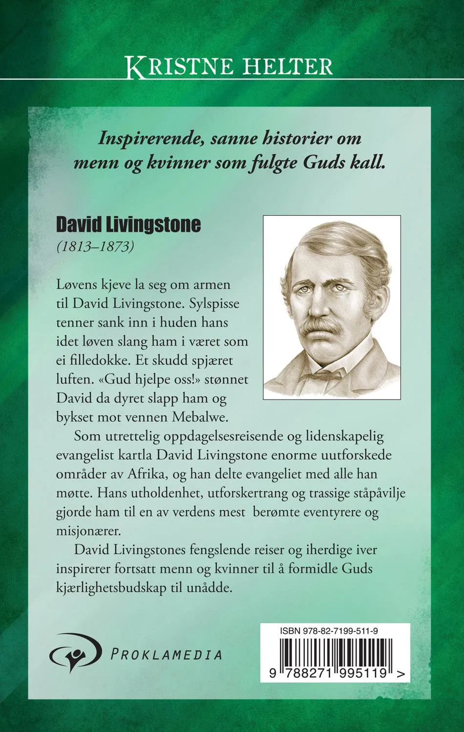 Kristne helter David Livingstone bok Afrikas ildsjel