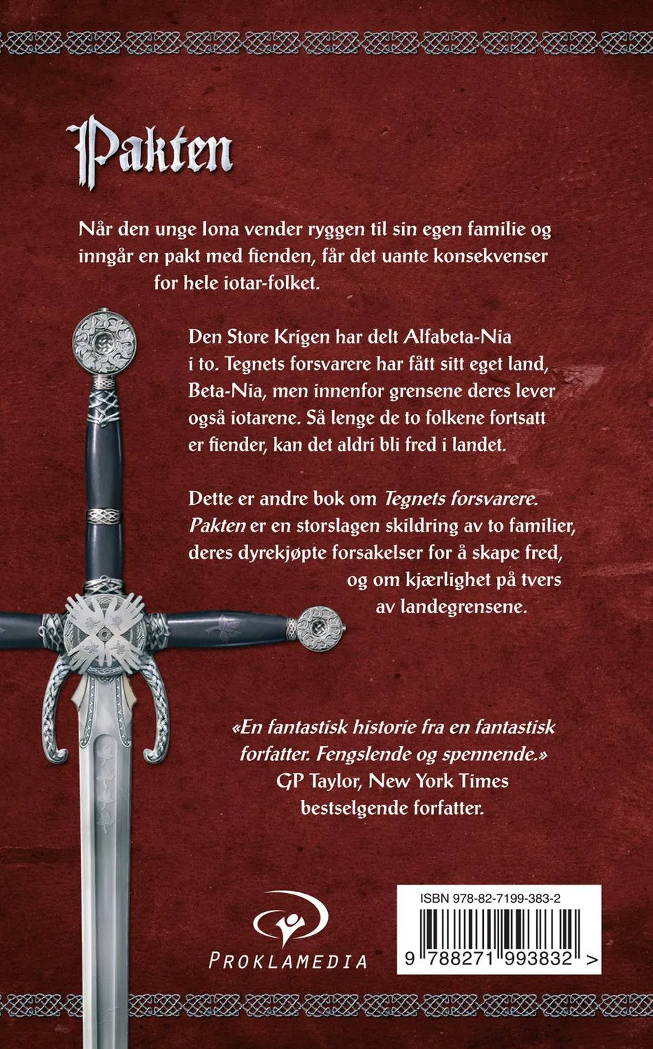 Proklamedia Pakten Tegnets forsvarere 2 fantasybok
