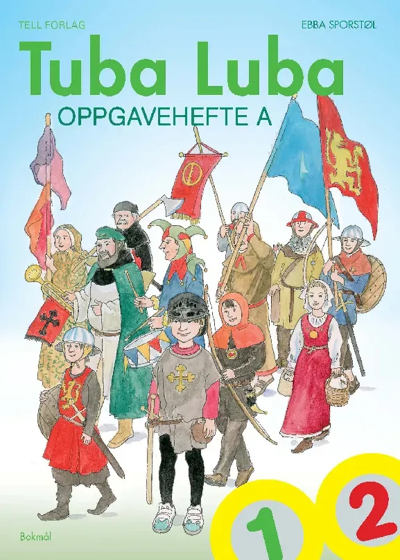 Tell Forlag Tuba Luba 1-2 Oppgavehefte A hefte nybegynner