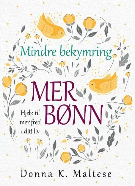 Proklamedia Mindre bekymring mer bønn andaktsbok bønn