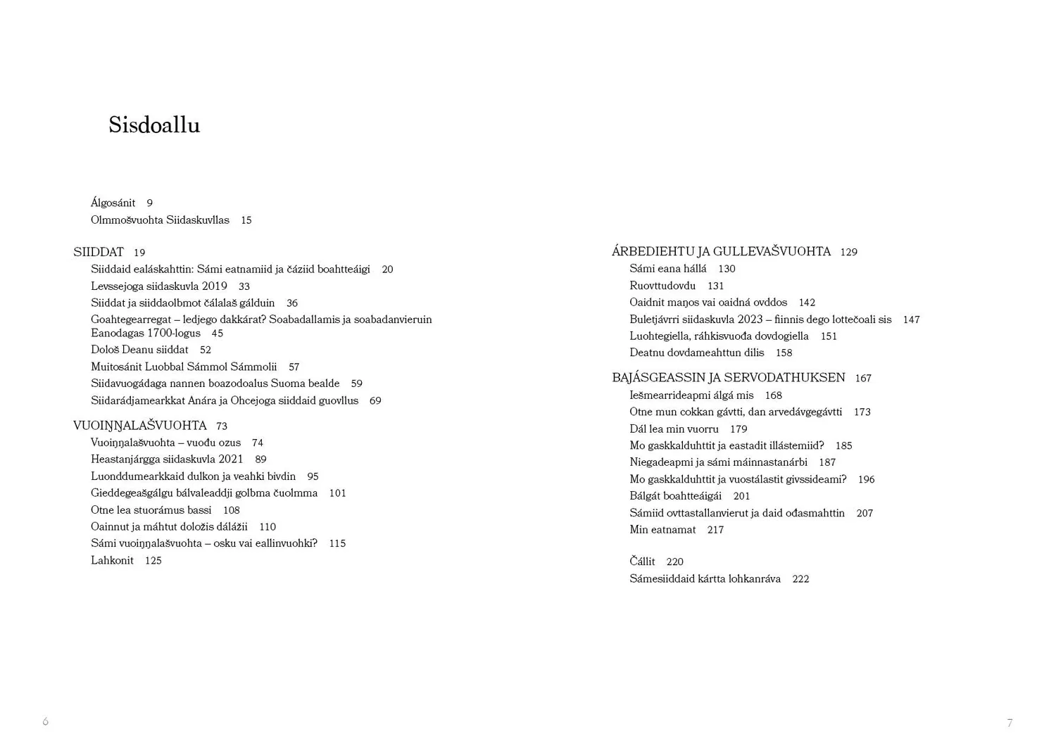 Dat Siiddaid Sápmi bok siida samfunn