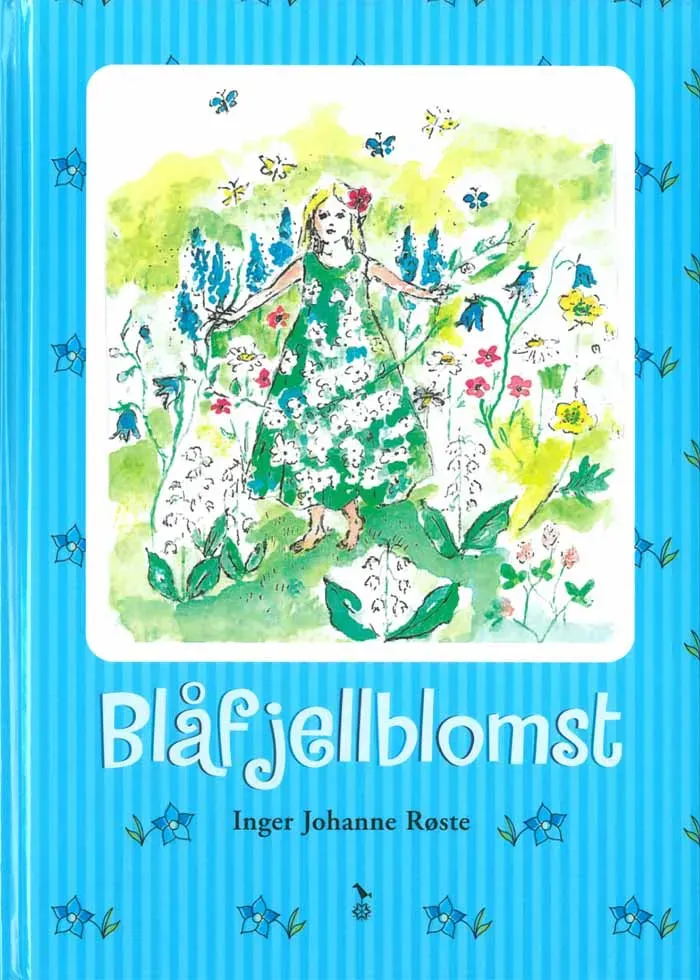 Snøfugl Forlag Blåfjellblomst bok Røste