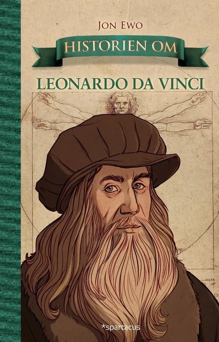Spartacus Historien om Leonardo da Vinci faktabok barn