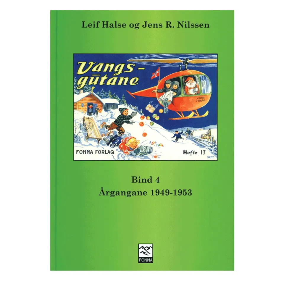 Fonna Forlag Vangsgutane bind 4 bok innbundet 1949-1953