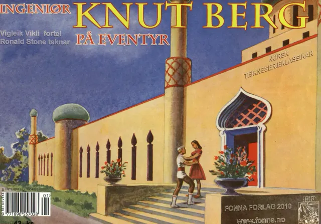 Fonna Forlag Ingeniør Knut Berg 2010 hefte tegneserie