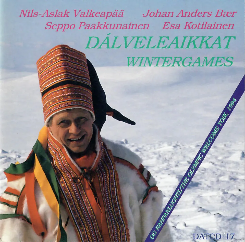 DAT Dálveleaikkat Wintergames CD med OL-joik 1994