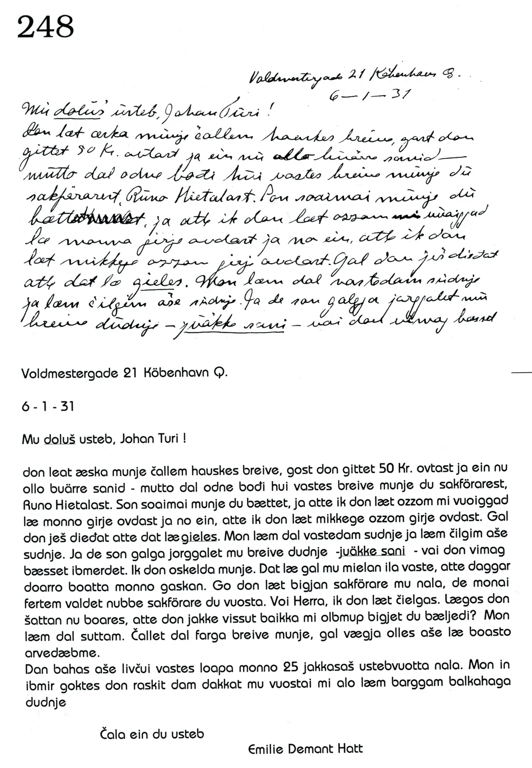 Dat Boares Nauti bok Johan Thuri samisk