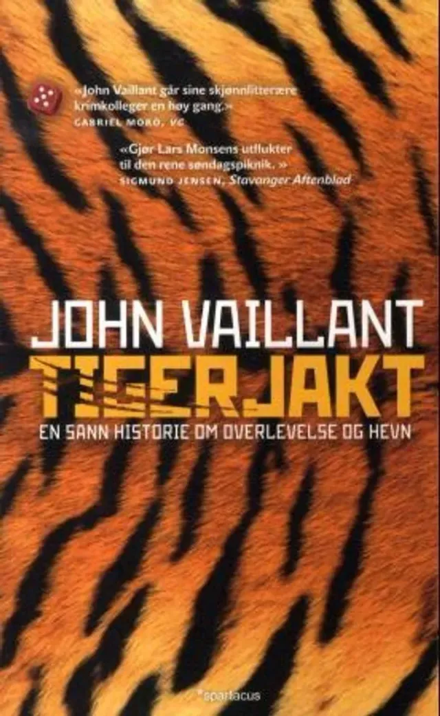 Spartacus Tigerjakt bok på norsk roman