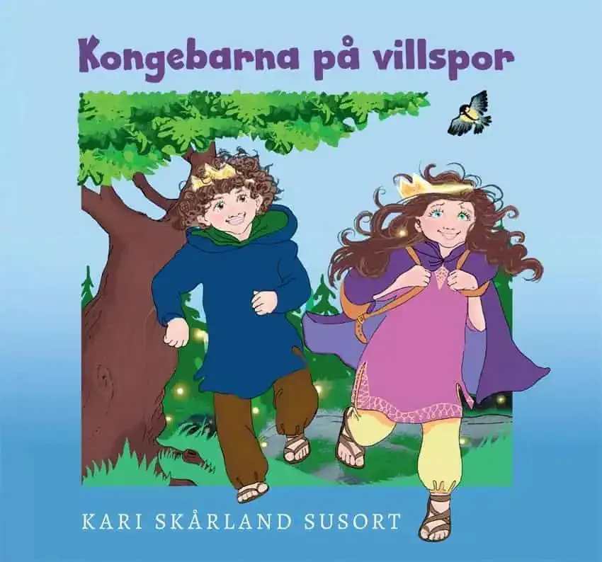 Proklamedia Kongebarna på villspor barnebok 5-9 år
