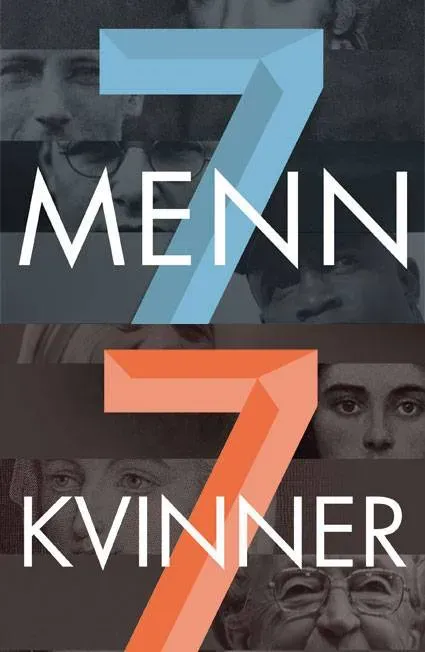 Proklamedia Syv menn og Syv kvinner bøker innbundet 2-pakning