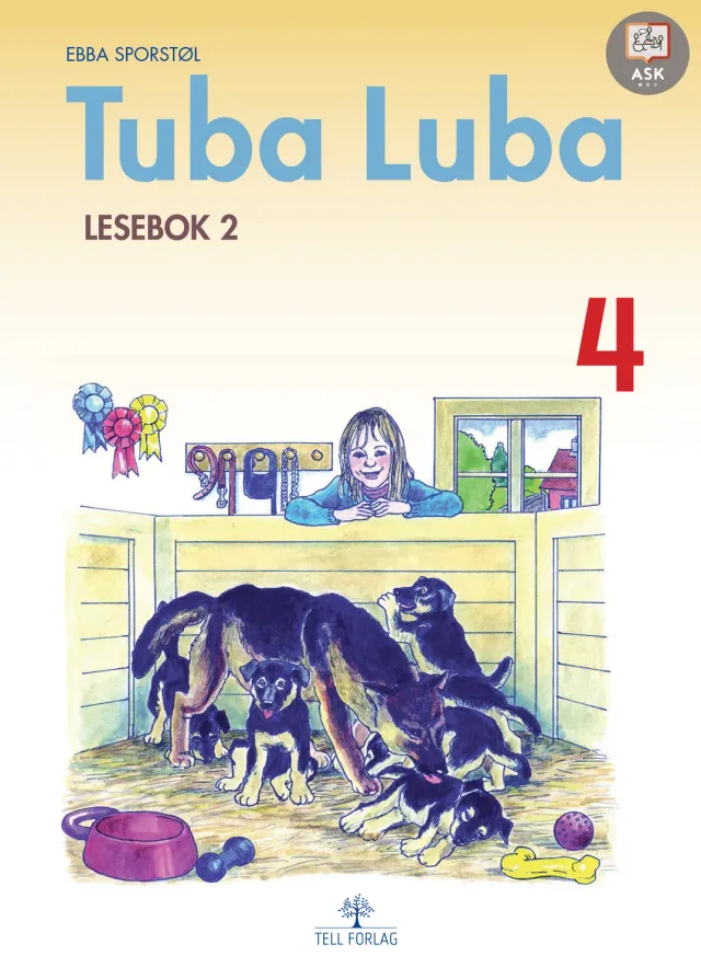 Tell Forlag Tuba Luba 4 Lesebok 2 lesebok ASK symbol