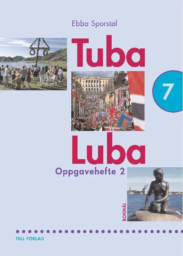 Tell Forlag Tuba Luba 7 Oppgavehefte 2 hefte norsk grammatikk