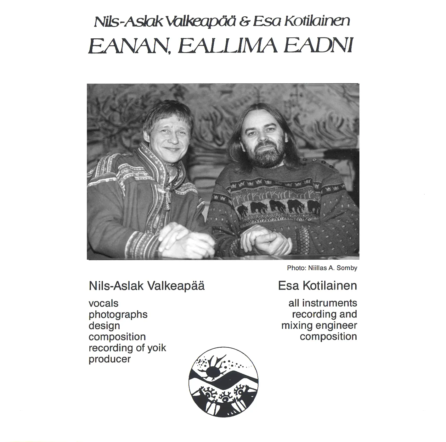 Dat Eanan eallima eadni CD joik ambient