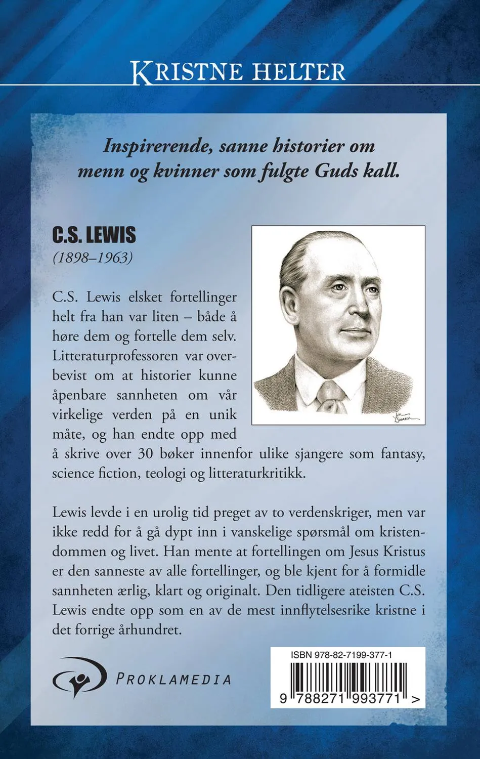 Proklamedia Kristne helter C. S. Lewis biografi bok