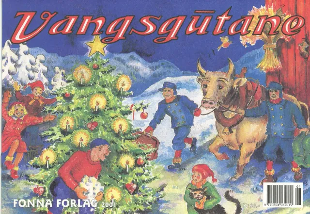 Fonna Forlag Vangsgutane 2001 julehefte heftet