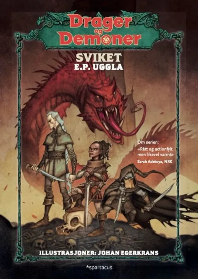Spartacus Sviket bok Drager og demoner 2