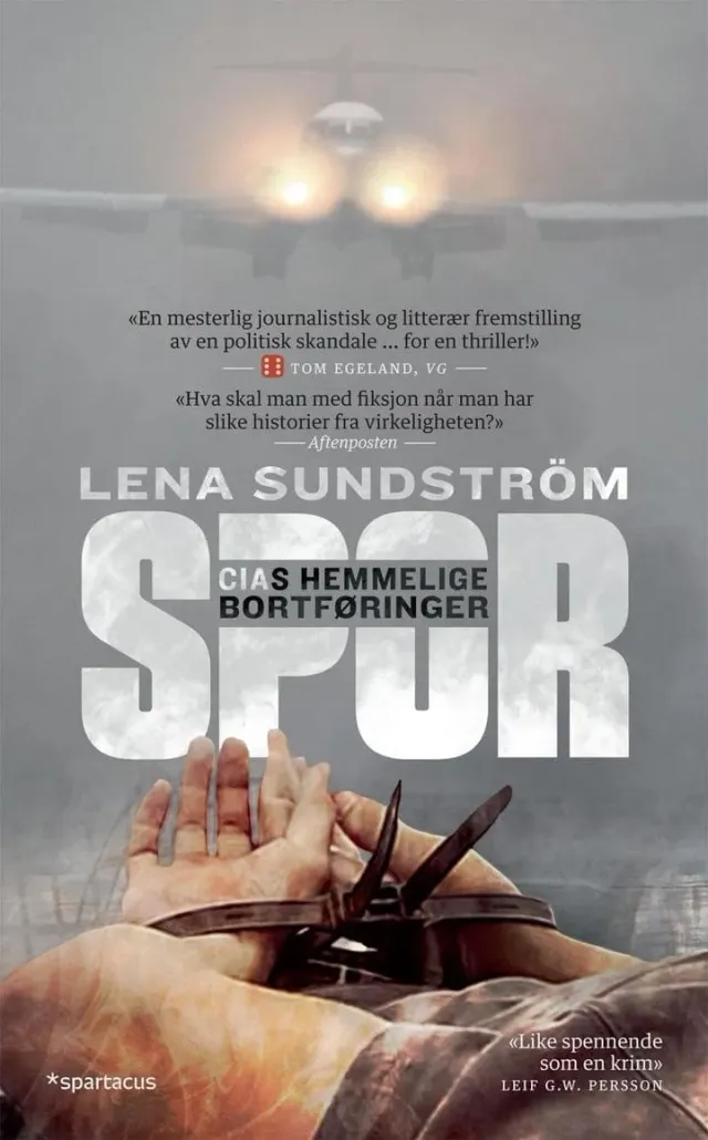 Spartacus Spor bok heftet på norsk dokumentarthriller