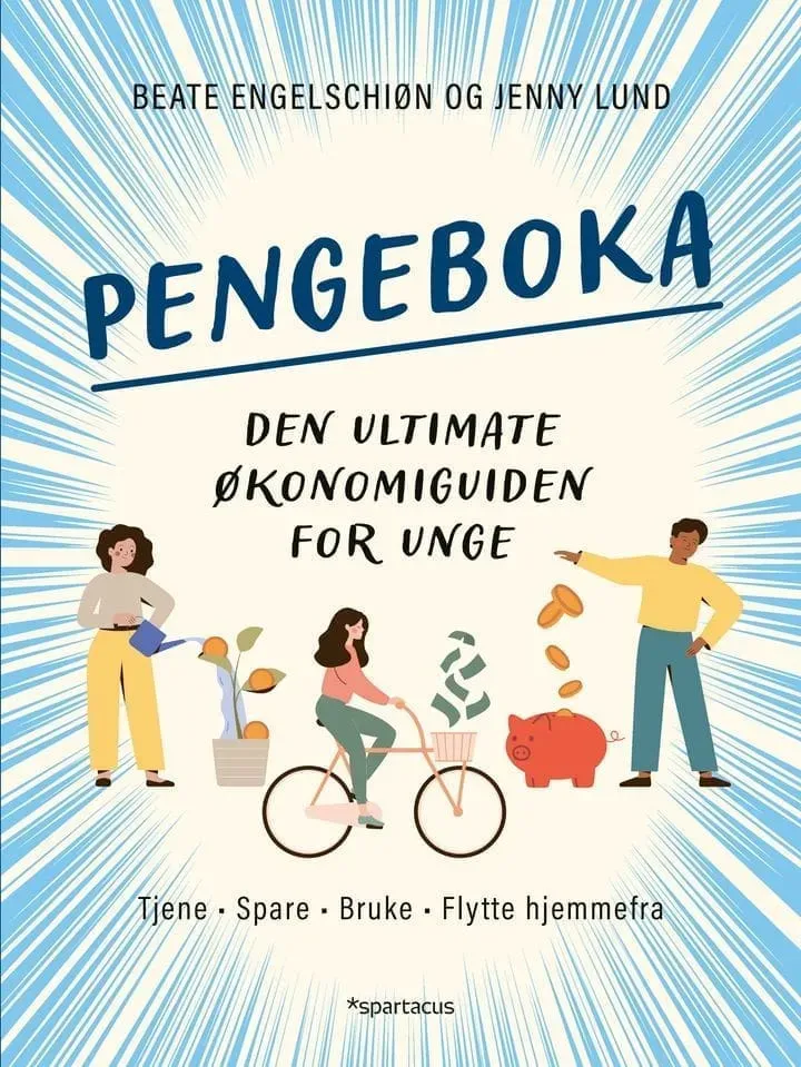 Spartacus Pengeboka bok om økonomi for unge