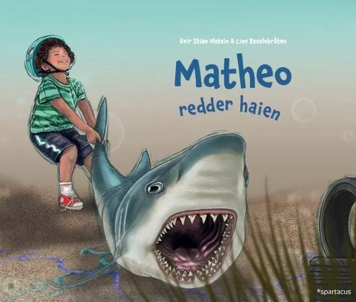 Spartacus Matheo redder haien bok høytlesning