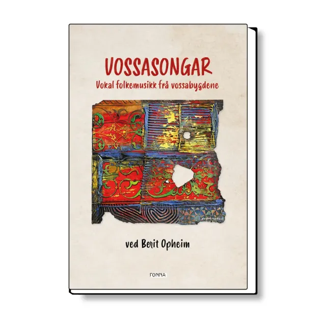 Fonna Forlag Vossasongar bok innbundet 320 sider