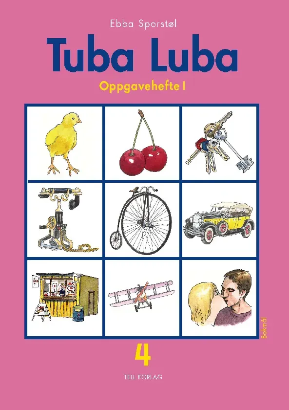 Tell Forlag Tuba Luba 4 oppgavehefte 1 gammel utgave