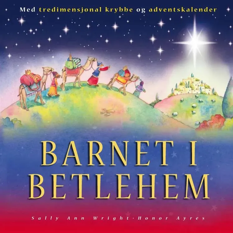 Proklamedia Barnet i Betlehem julekrybbe 3D