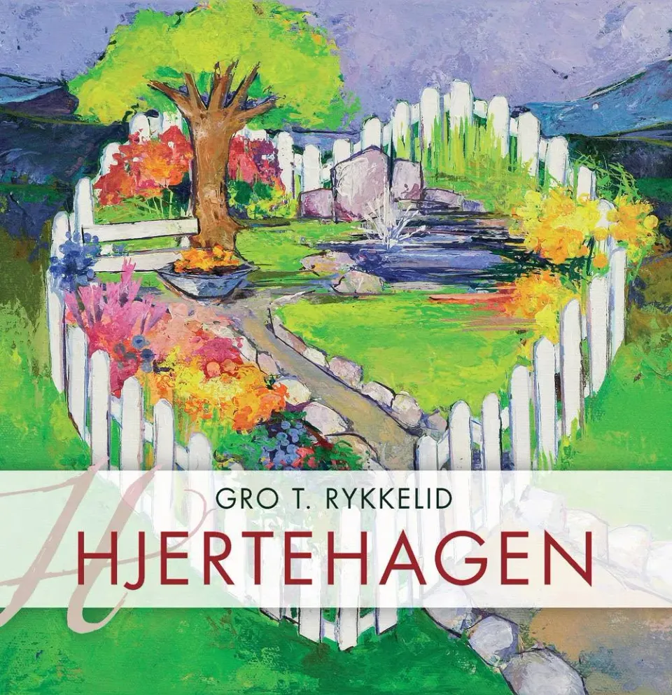 Proklamedia Hjertehagen gavebok innbundet 17x17