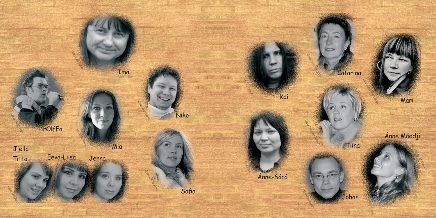 Ima Ipmašat CD barnemusikk 12 artister samisk