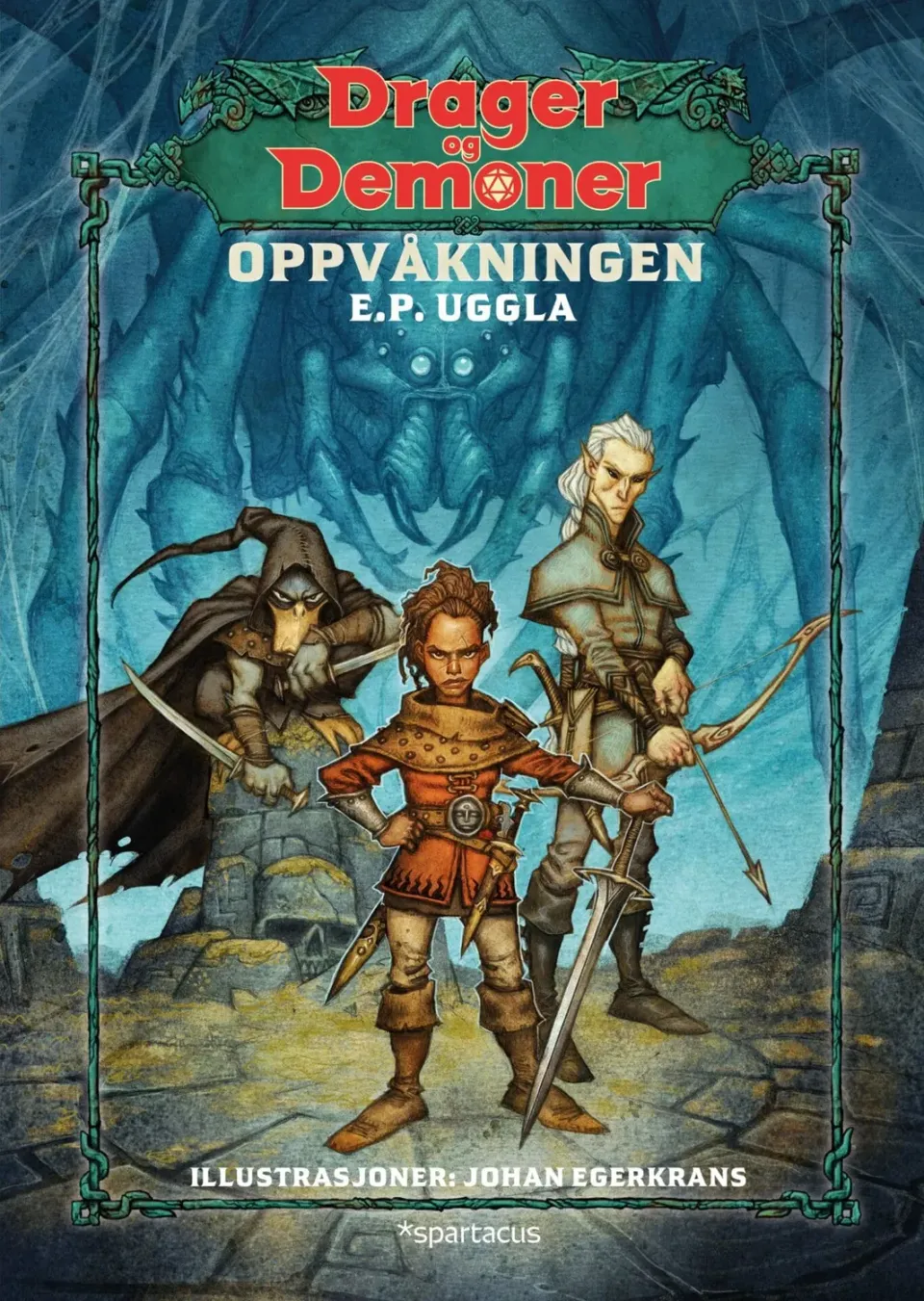 Spartacus Oppvåkningen bok innbundet fantasy barn