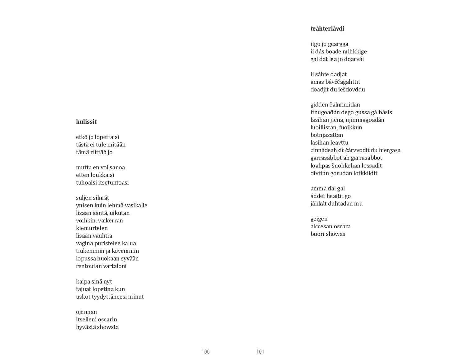 Dat 69 čuoldda diktsamling heftet Inger-Mari Aikio