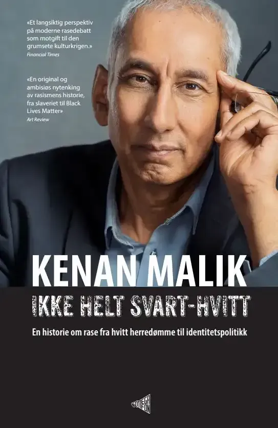 Megafon Forlag Ikke helt svart-hvitt bok innbundet rase