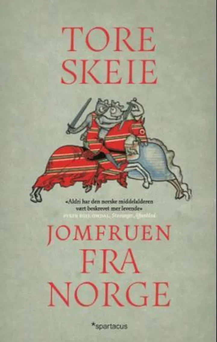 Spartacus Jomfruen fra Norge bok på norsk middelalder