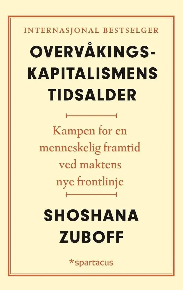 Spartacus Overvåkingskapitalismens tidsalder bok