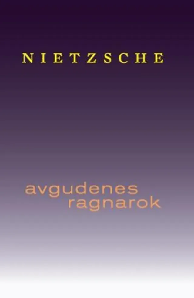 Spartacus Avgudenes ragnarok bok Nietzsche filosofi