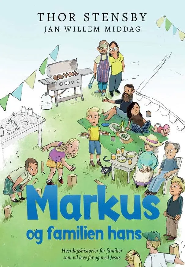 Proklamedia Markus og familien hans barnebok 7 år