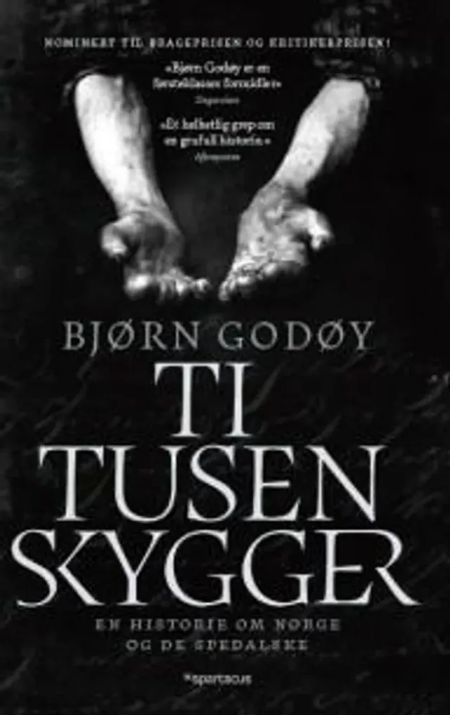 Spartacus Ti tusen skygger bok på norsk historiebok
